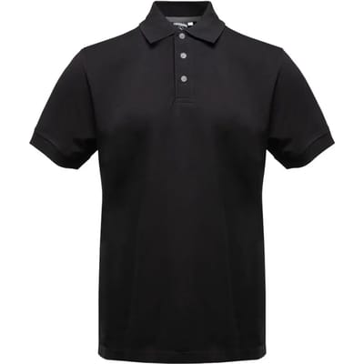Polo met contrasterende knopen Pen Duick