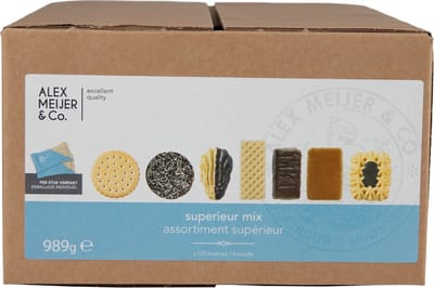 Alex Meijer Koekjesmix superieur mono verpakt 125 stuks