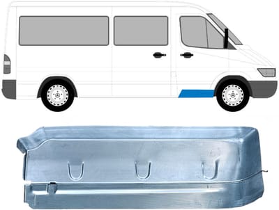 Reparatie voorste trap voor Mercedes Sprinter 1995-2006 / Rechts