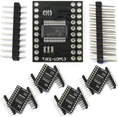 5-delige I2C bi-directionele 16-bits I/O expander module met 10MHz seriële interface en MCP23017 pins voor eenvoudige uitbreiding