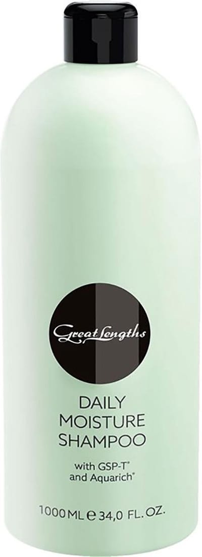Great Lengths Daily Moisture Shampoo-1000 ml - Normale shampoo vrouwen - Voor Alle haartypes