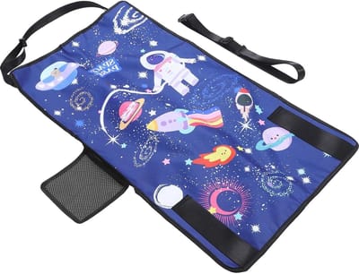 Vliegtuig Bedje - Kinder Voetsteun - Comfortabel Reizen - Universeel Toepasbaar - 78 x 44 cm - Donkerblauw