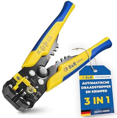 3-in-1 Automatische Striptang en Krimptang - Draadstripping en Kralen Bewerken Gereedschap