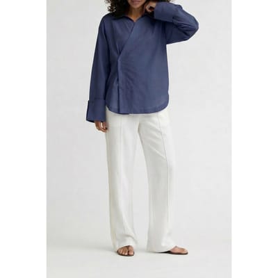 Alchemist Blouse Maud Navy Maat: 34 | Longsleeves Outlet | Dames | Blauw