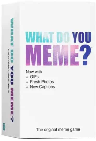Vedes partyspel What Do You Meme? GIF editie kaartspel volwassenen.