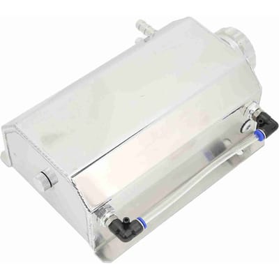 Zilver 2L Universele Aluminium Radiator Koelvloeistof Overlooptank Auto Accessoires Vervanging voor Subaru