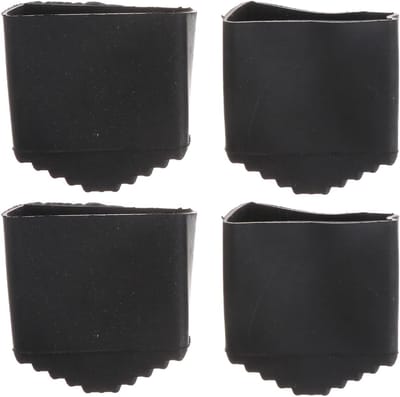 4 Stuks Rubber Laddervoeten - Antislip Bescherming voor Aluminium Ladders