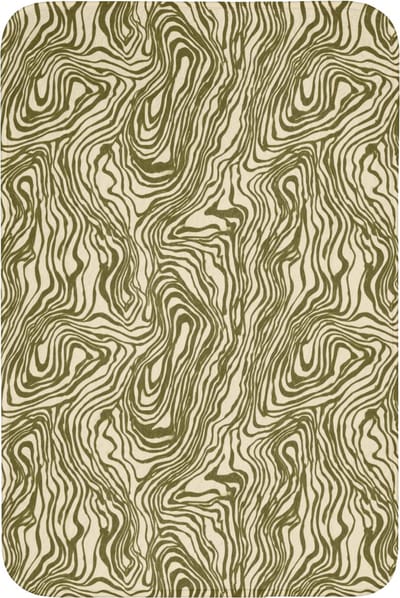 Badmat 60x90 cm - Antislip - Abstract - Marmer - Groen - Badmatten voor badkamer - Badkamermat - Douchemat - Badkamer mat