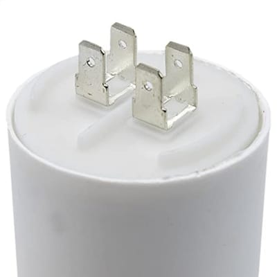 Startcondensator voor elektromotor - permanente eenfasige condensator, geschikt voor pompen, compressoren en wasmachines - 450 VAC, 12,0 uF