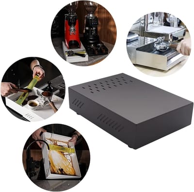 Espresso Knock Box voor Koffieafval met Antislip Basis - Ideaal voor Koffiemakers en Reinigingstools