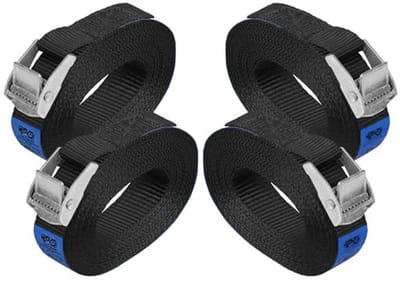 Lashing Strap with Clamp Buckle - 250 kg Load Capacity - Available in Various Lengths