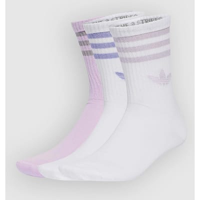 adidas Originals 3S Gl Ct 3P Sokken roze