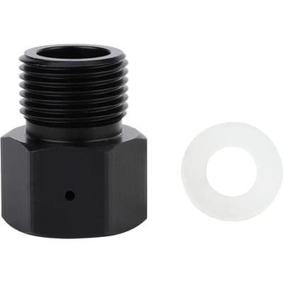 Adaptateur Convertisseur Cylindre Soda Noir pour W21.8 Aquarium Bière Artisanale Fût Régulateur Réservoir CO2