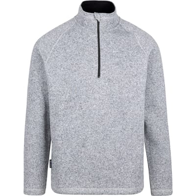 Trespass Heren corsham marl half zip fleece top
