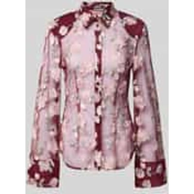 Overhemdblouse met knoopsluiting