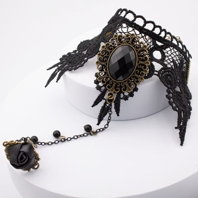 Gothic Armband / Ring / Handschoen - Sieraad voor Dames - Pax Amare