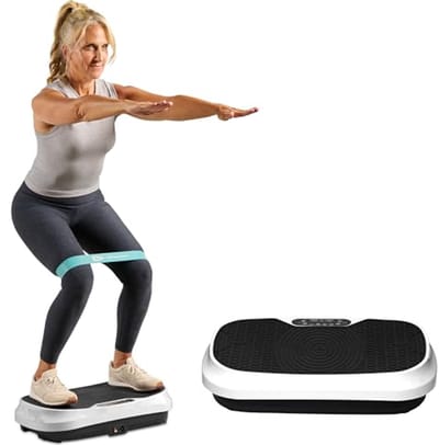 Mini Trilplaat voor Full-Body Fitness en Gewichtsverlies - Compact en Draagbaar Trainingsapparaat