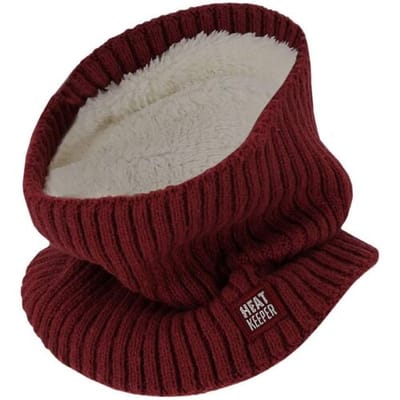 Heatkeeper - Thermo Nekwarmer - Dames - Burgundy - Zachte Fleecevoering