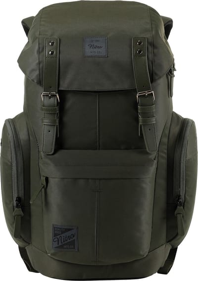 NITRO Vrije tijd rugzak Rugzak met laptopvak Daypacker Backpack 32L Rosin Groene