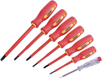 Schroevendraaierset - Gereedschapset - Elektronica Reparatie - Volledig Geïsoleerd - 7 Delig
