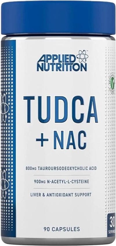 Applied Nutrition - TUDCA + NAC - 90 Caps - Leverondersteuning - Antioxidant