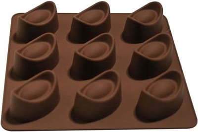 2 stuks 9 Holtes Siliconen Mallen Goud Ingot Vormen Cake Chocolade Zeep Ijsvormen Siliconen Keuken Bakken Gadgets