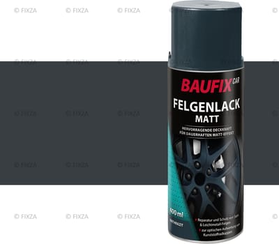 BAUFIX Velgenlak antraciet mat 400 ml