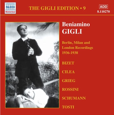 Beniamino Gigli - Volume 9 - 1936-38 Hmv Recording (CD)