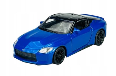 Welly 2023 Nissan Z Blauw 1:34 Metalen Model Auto