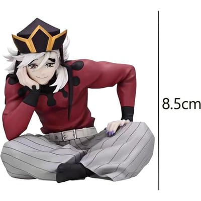 8,5 cm Kimetsu no Yaiba Anime Figuur Douma Bovenste Twee Actiefiguur Douma Noodle Stopper Figuurtje PVC Verzameling Model Poppetje Speelgoed black