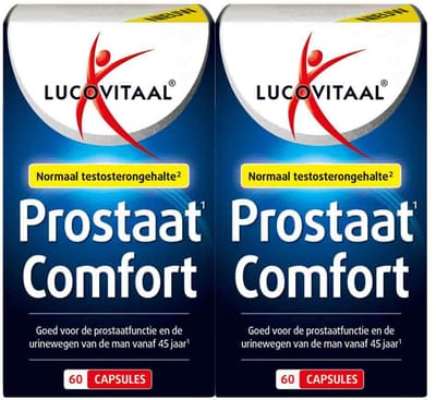Lucovitaal Prostaat Comfort - 2 x 60 capsules - Voordeelverpakking