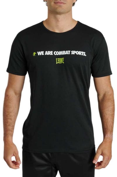 Leone1947 Logo Wacs T-shirt Met Korte Mouwen Zwart L Man