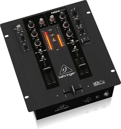 Behringer NOX101 2-kanaal Battle DJ mixer - DJ-mixer
