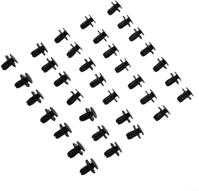 Dailygoods- Push Clip Set - Bevestigingsclips Auto - Montage voor Hyundai i30 - Nylon Constructie - 50 Stuks - Onderdeelnummer 1420608250B