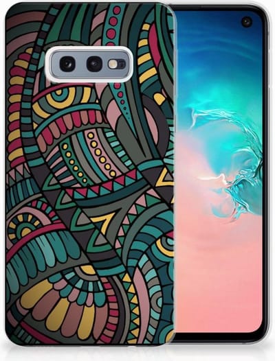 TPU Hoesje voor Samsung Galaxy S10e TPU bumper Aztec
