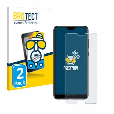 BROTECT - Screenprotector voor Huawei P20 - Folie Beschermfolie matte 2 Stuks