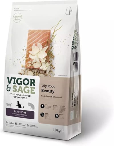 Vigor & Sage Kattenvoer Beauty Lily Root - 10 kg