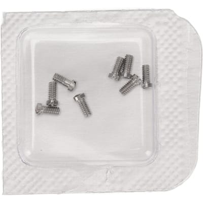 8 STUKS Micro Horloge Reparatie Schroeven Roestvrij Staal Horloge Achterdeksel Schroeven voor Ballon Bleu Universeel gray