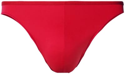 HOM - Plumes Micro Briefs (1-pack) - Heren Micro slip microfiber - Rood - Maat S