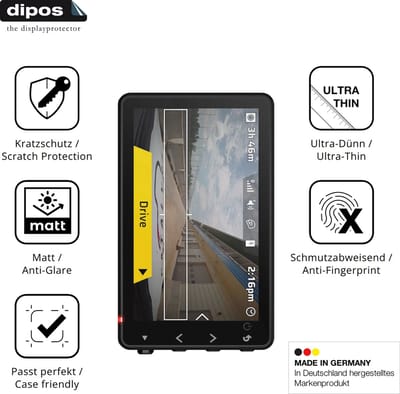 dipos – 2x Matte Beschermfolie geschikt voor Garmin Catalyst 2 | Krasbestendige & antireflecterende Screenprotector Ultra-Thin
