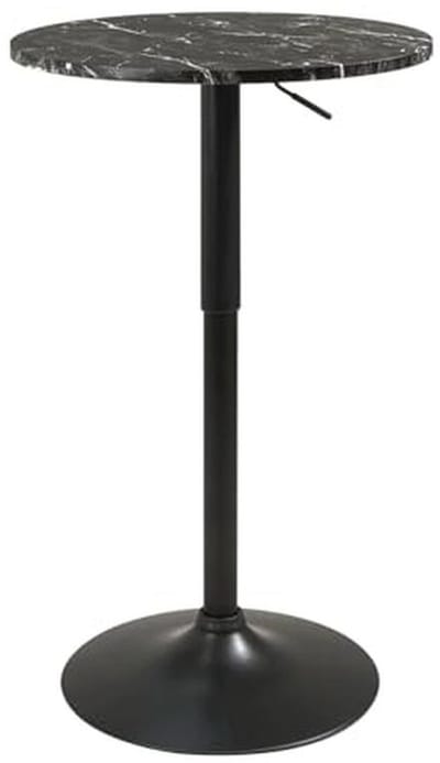 Hoogte verstelbare bartafel rond - 60 cm - moderne design tafel