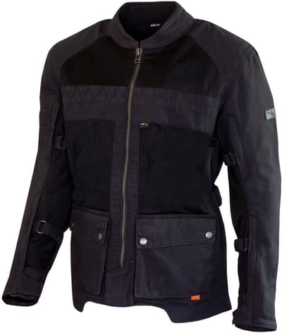 Merlin Mahala D3O Raid Explorer Zwart Textiele Motorjas - Jas