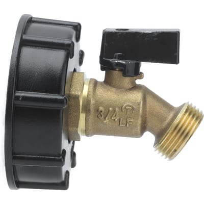 IBC Tote Tank Adapter Mannelijke Draad Afvoerslang Connector Kraan Kraan Ventiel Fitting Onderdeel