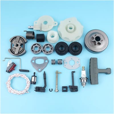 Kettingzaag Onderdelen - Motoronderdelen Kit - Onderhoud Gereedschap - Complete Set - 10x10x10 mm - Niet gespecificeerd
