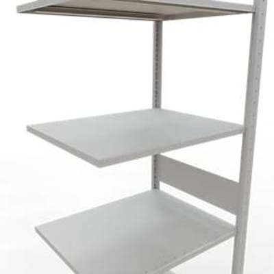 SCHULTE Lagertechnik - stapelbak met lengtebout - 3000x750x600 mm, type 150 kg