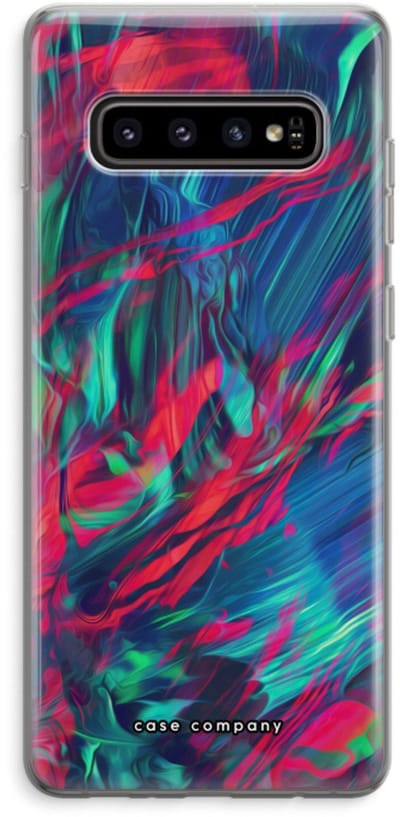 Case Company® - Hoesje geschikt voor Samsung Galaxy S10 Plus hoesje - Pilgrims Of The Sea - Soft Cover Telefoonhoesje - Bescherming aan alle Kanten en Schermrand