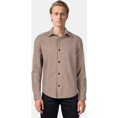 Dstrezzed Ds-ulrik Overshirt Vintage Khaki Größe: S | Casual hemden Outlet | Herren | Braun