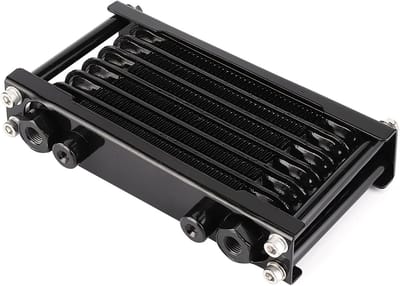 Aluminium Koeler voor Motorolie, M12 X 1.25, Temperatuurregeling 30-40℃, Geschikt voor ATV's en Offroad Voertuigen