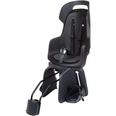Bobike GO maxi met slaapstand - FF/framebevestiging - Urban Black - fietsstoeltje - kinderzitje - achterzitje - fietszitje - voor bevestiging op de zadelbuis van een fiets of e-bike