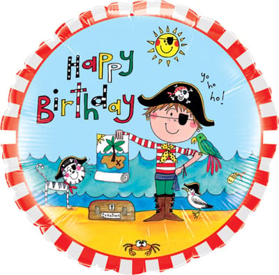 Folat Ballon Happy Birthday Junior 46 Cm Latex